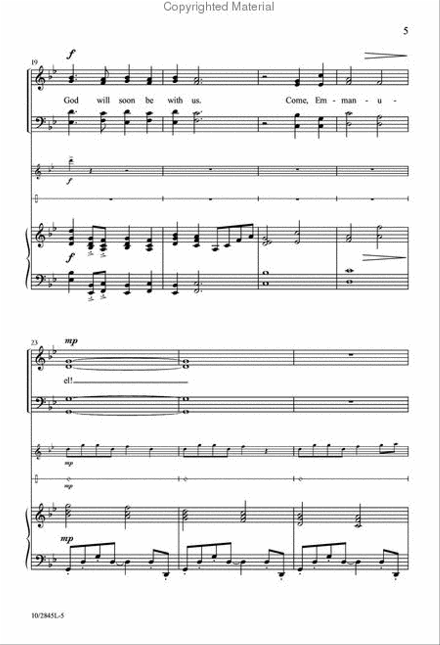 Waiting for the Promise Waiting for the Promise 4-Part scores gallery preview page 5