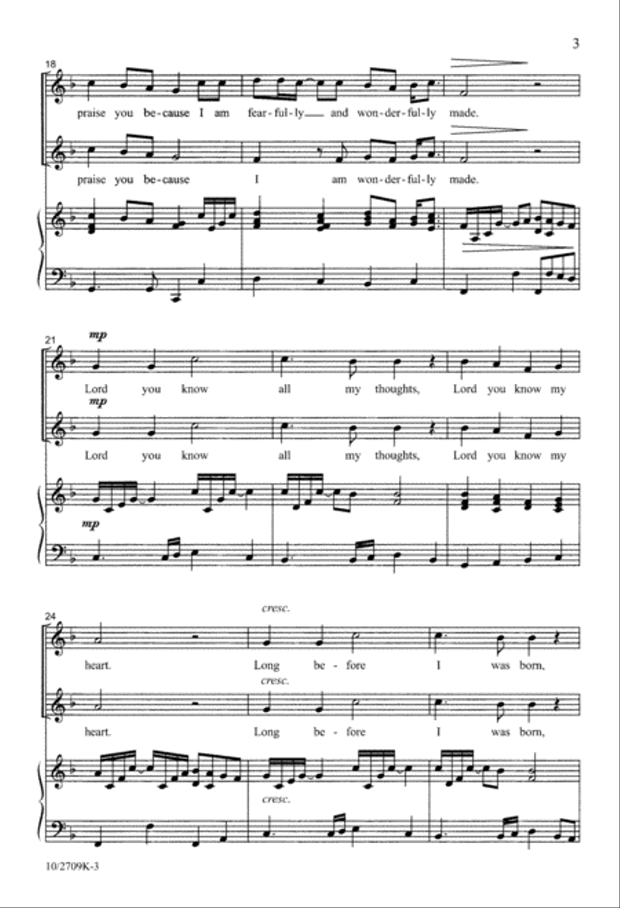 Wonderfully Made Wonderfully Made 2-Part scores gallery preview page 4
