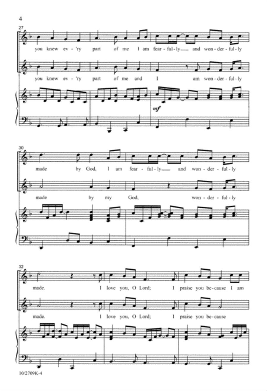 Wonderfully Made Wonderfully Made 2-Part scores gallery preview page 5