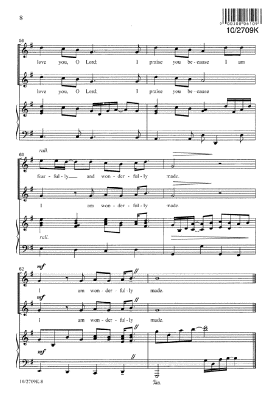 Wonderfully Made Wonderfully Made 2-Part scores gallery preview page 9