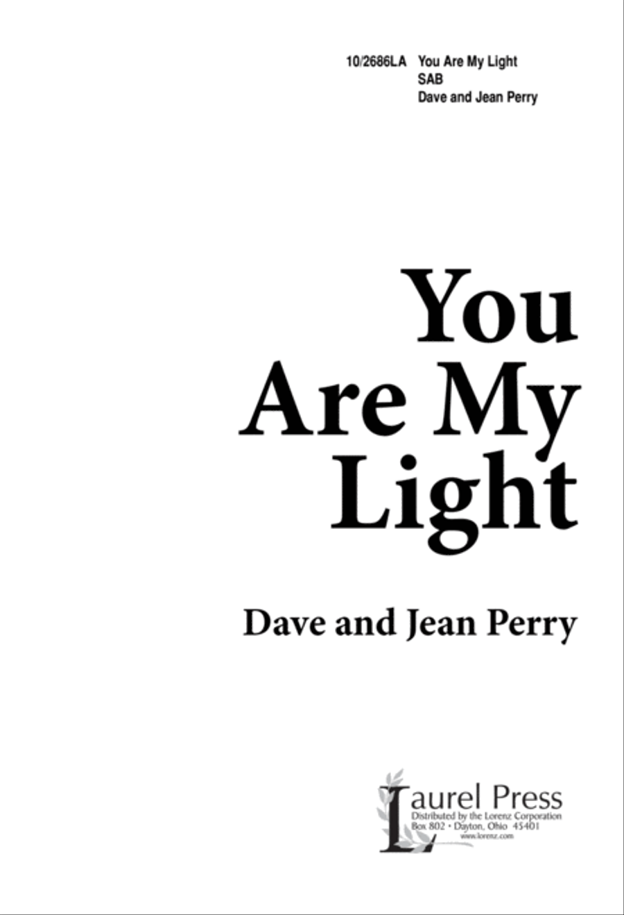 You Are My Light You Are My Light 3-Part scores gallery preview page 2