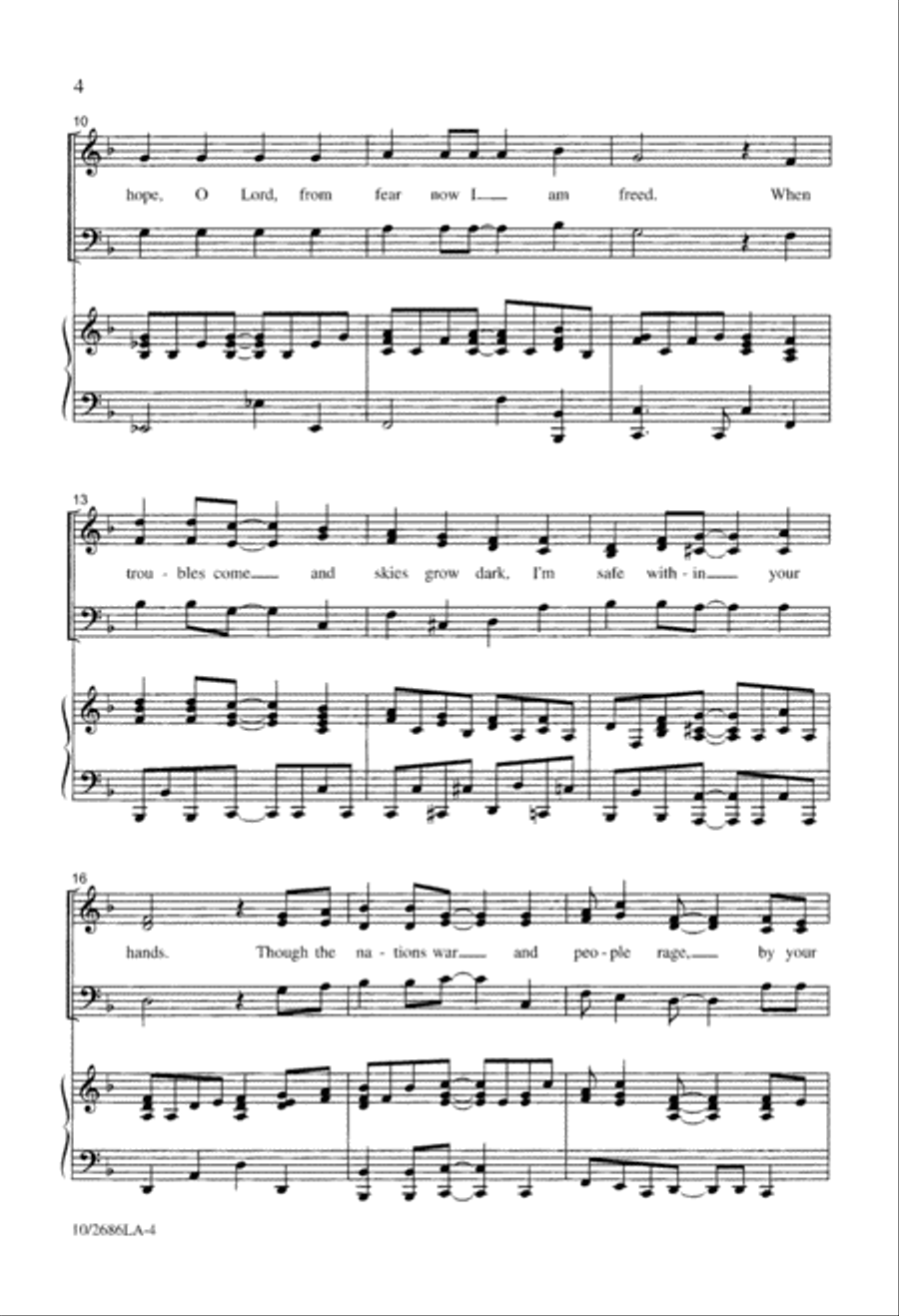 You Are My Light You Are My Light 3-Part scores gallery preview page 5