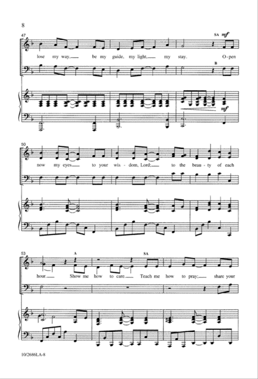 You Are My Light You Are My Light 3-Part scores gallery preview page 9