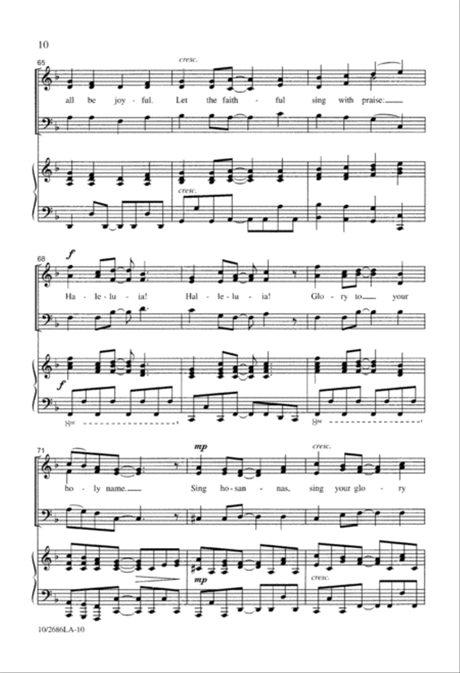 You Are My Light You Are My Light 3-Part scores gallery preview page 11