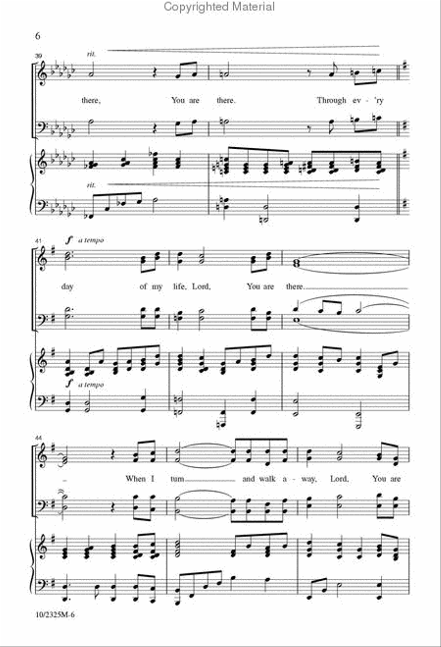 You Are There You Are There 4-Part scores gallery preview page 7