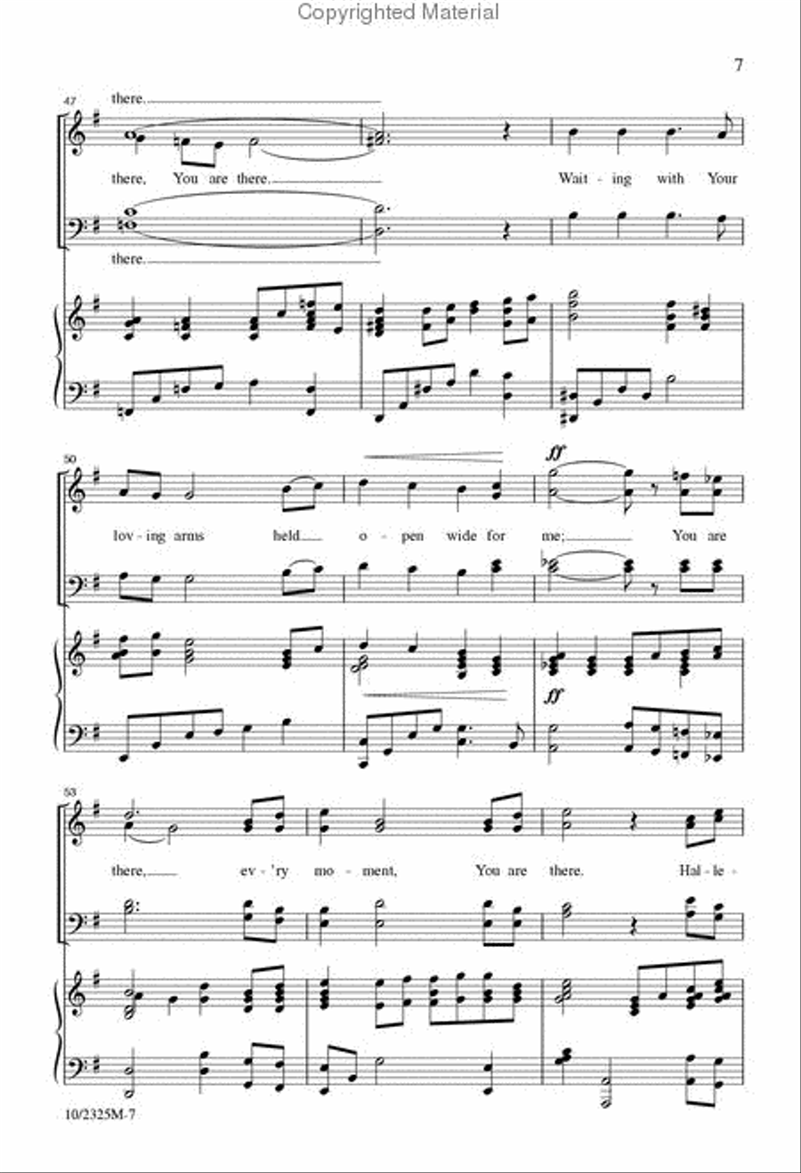 You Are There You Are There 4-Part scores gallery preview page 8