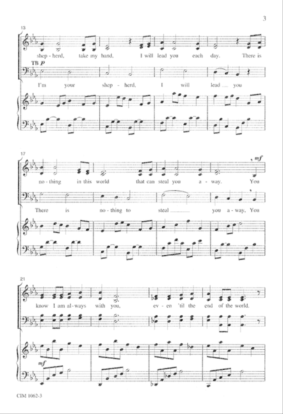 You Know I Am Always With You 4-Part scores gallery preview page 4