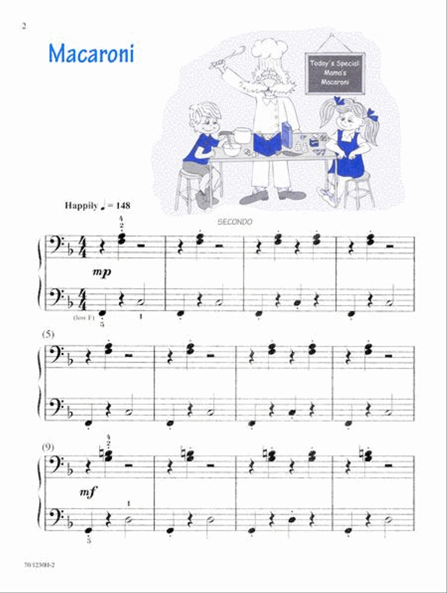 Noona Comprehensive Piano Four Hand Duet Level 1+ Piano Method scores gallery preview page 2