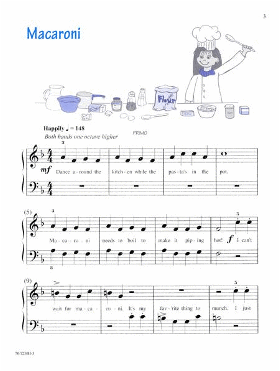 Noona Comprehensive Piano Four Hand Duet Level 1+ Piano Method scores gallery preview page 3