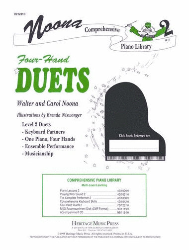 Noona Comprehensive Piano Four Hand Duet Level 2