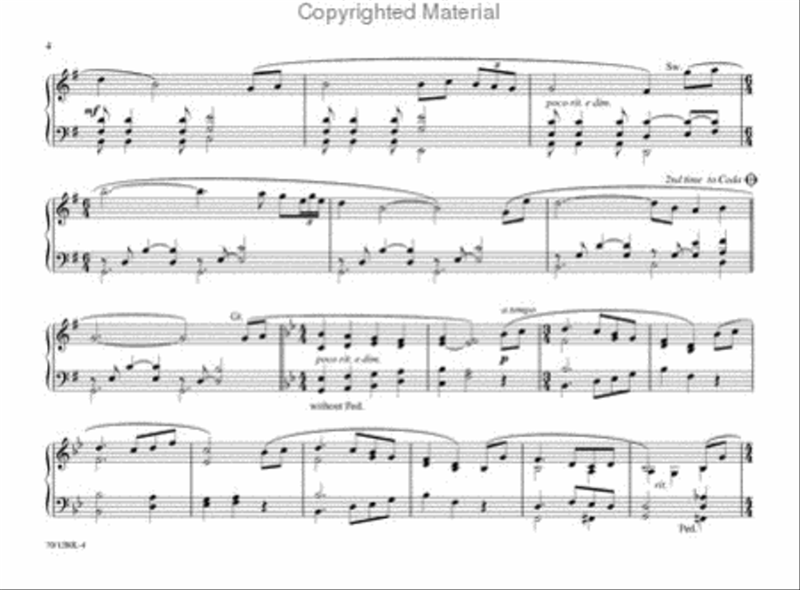 Easy Communion Connections Organ Solo scores gallery preview page 3