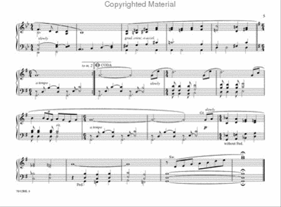 Easy Communion Connections Organ Solo scores gallery preview page 4
