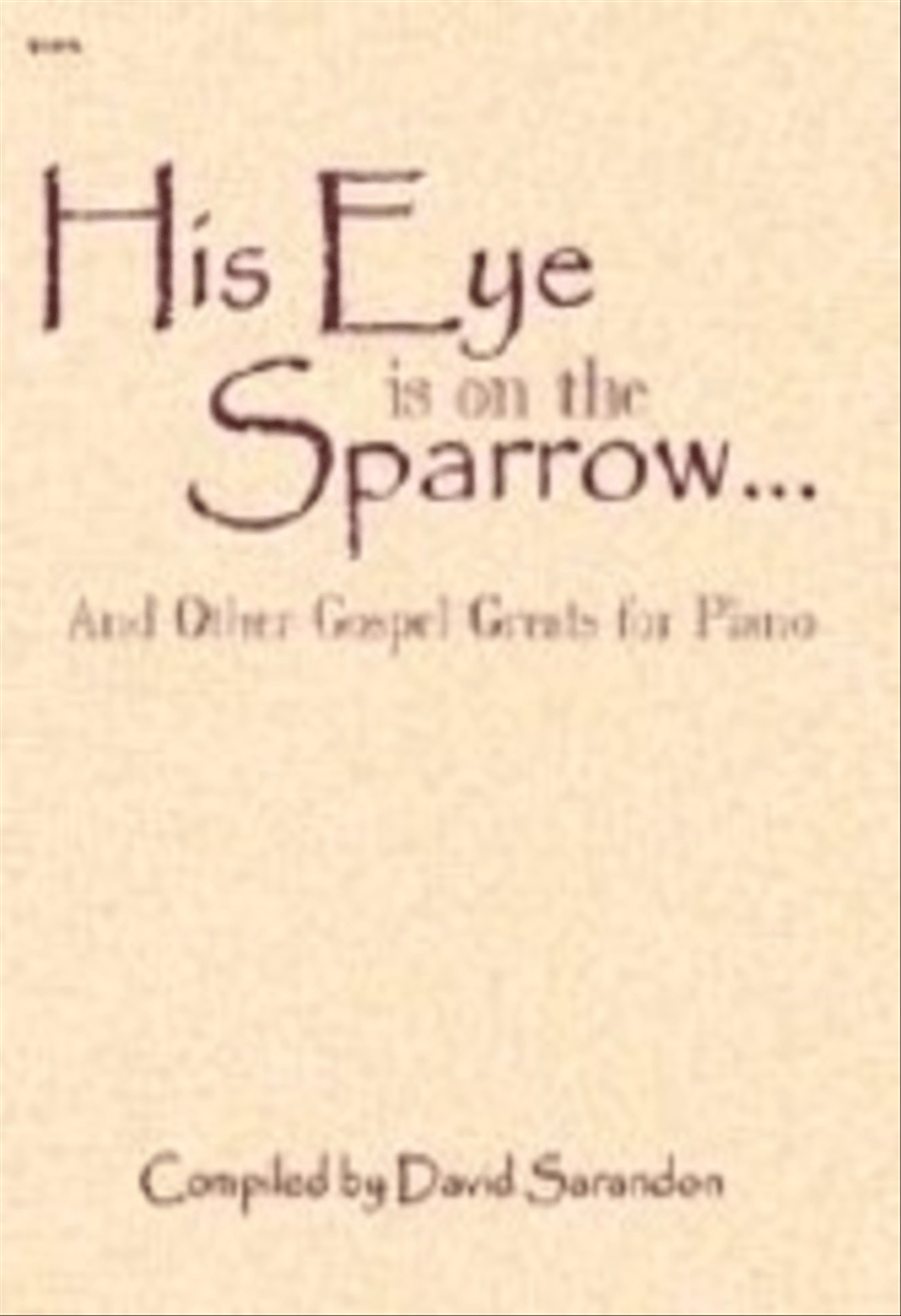 His Eye Is on the Sparrow Piano Solo scores gallery preview page 1