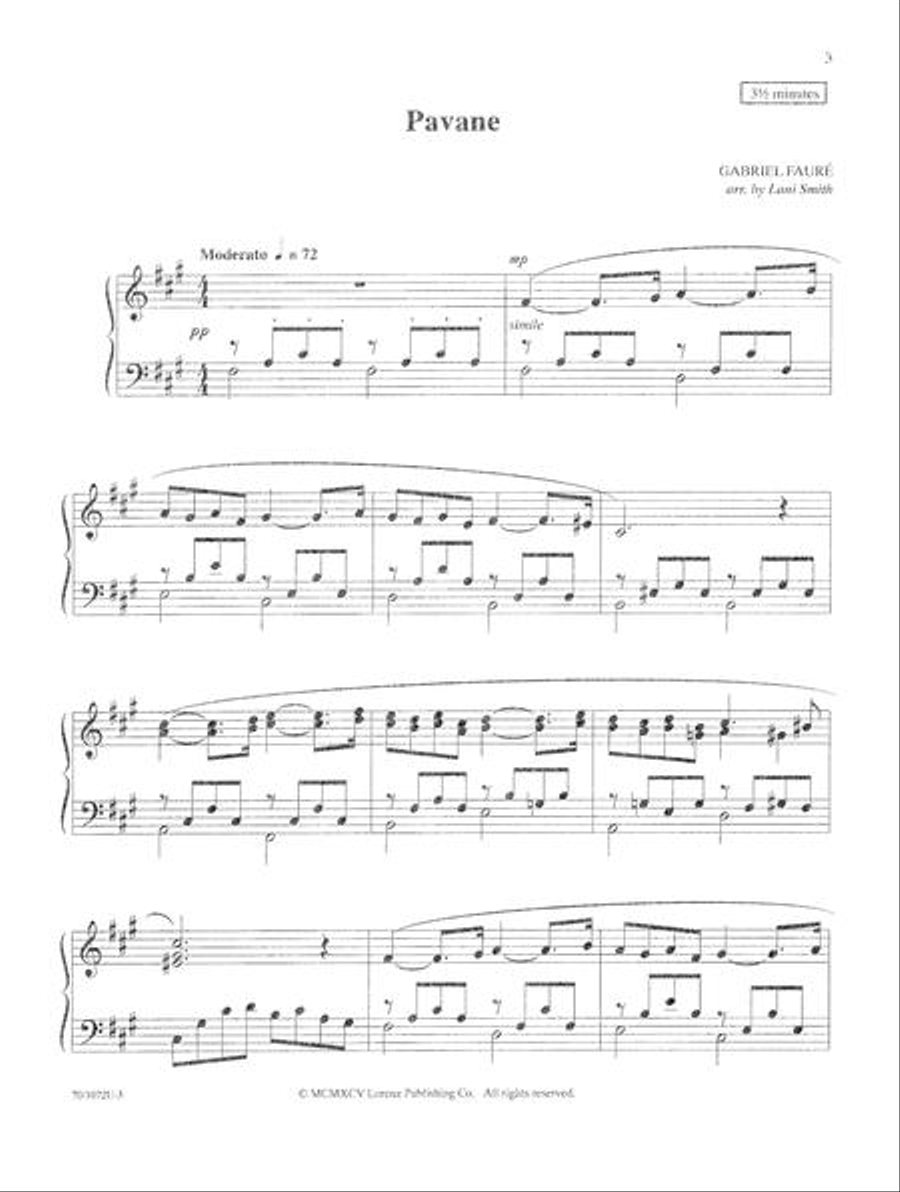 Funeral Classics for Piano Piano Solo scores gallery preview page 4