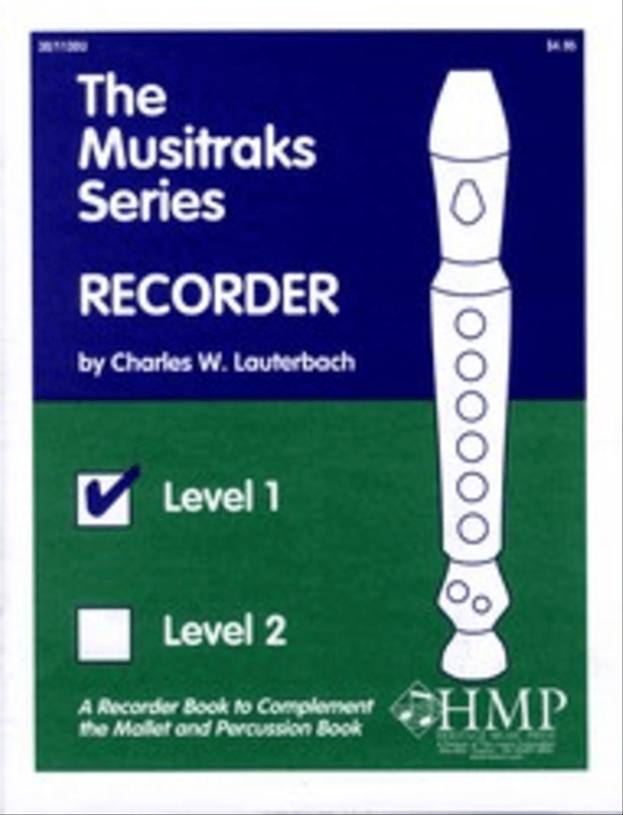 The Musitraks Series - Recorder, Level 1 Recorder scores gallery preview page 1