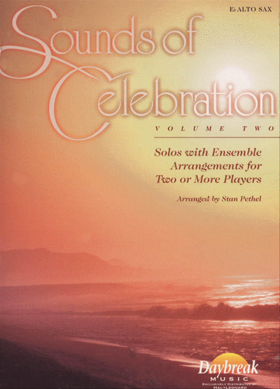 Sounds of Celebration (Volume Two) - Eb Alto Sax Alto Saxophone scores gallery preview page 1