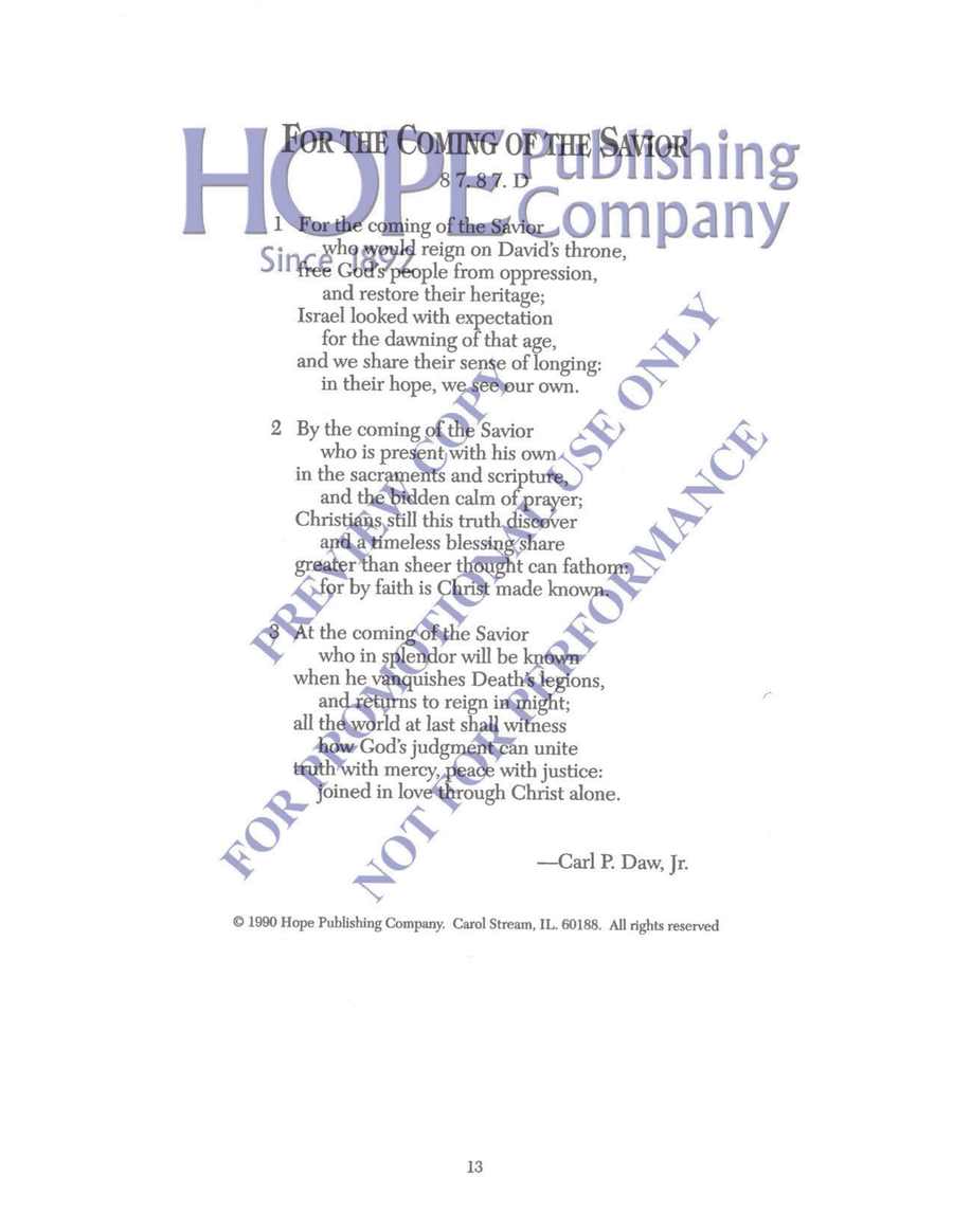 A Year of Grace A Year of Grace Hymn Texts scores gallery preview page 7