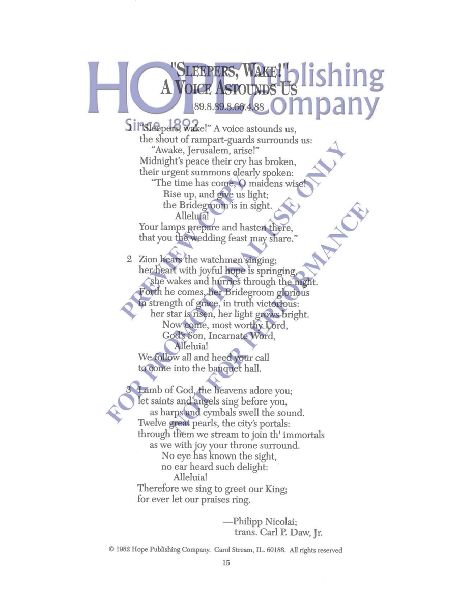 A Year of Grace A Year of Grace Hymn Texts scores gallery preview page 9