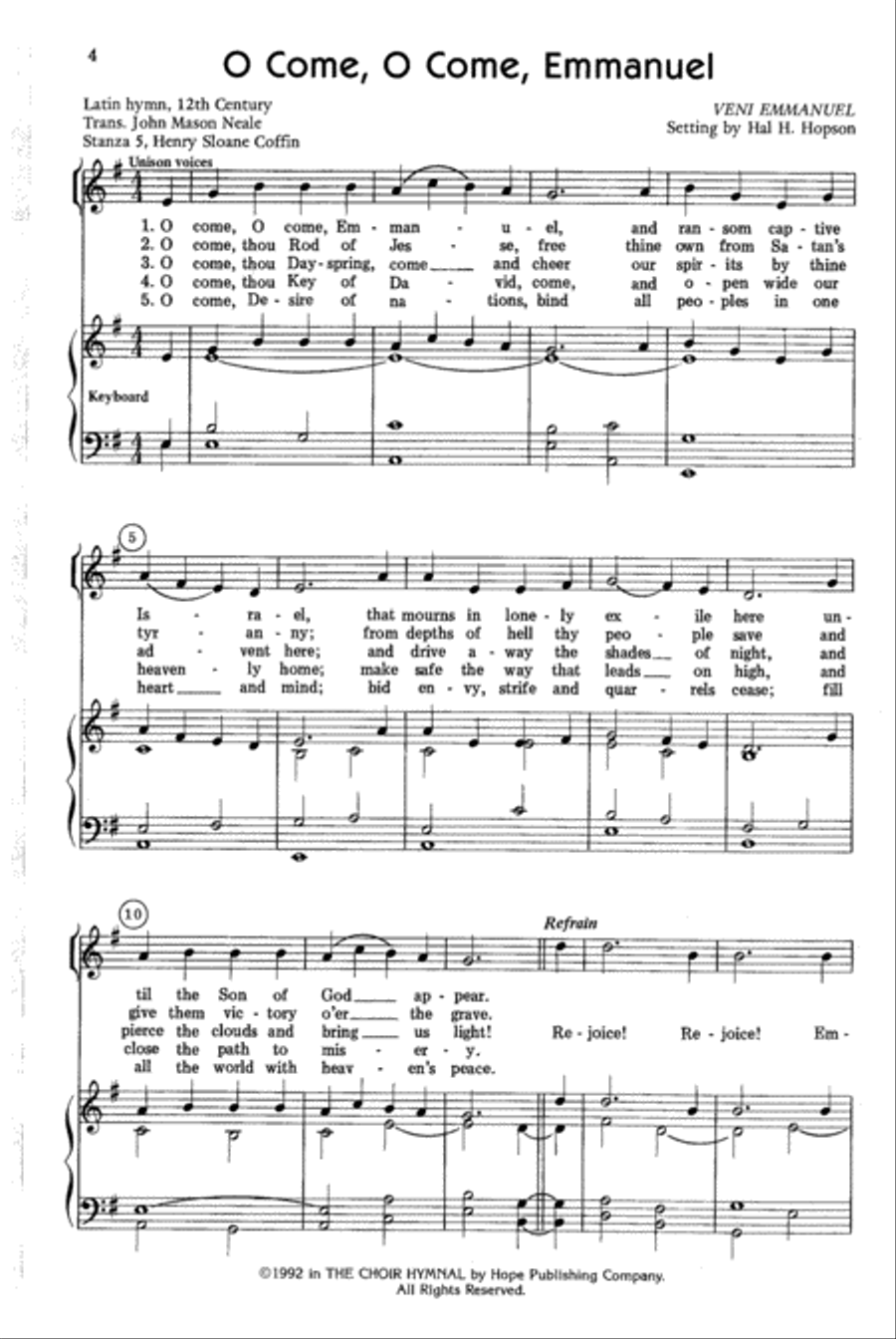 The Choir Hymnal Choir scores gallery preview page 2