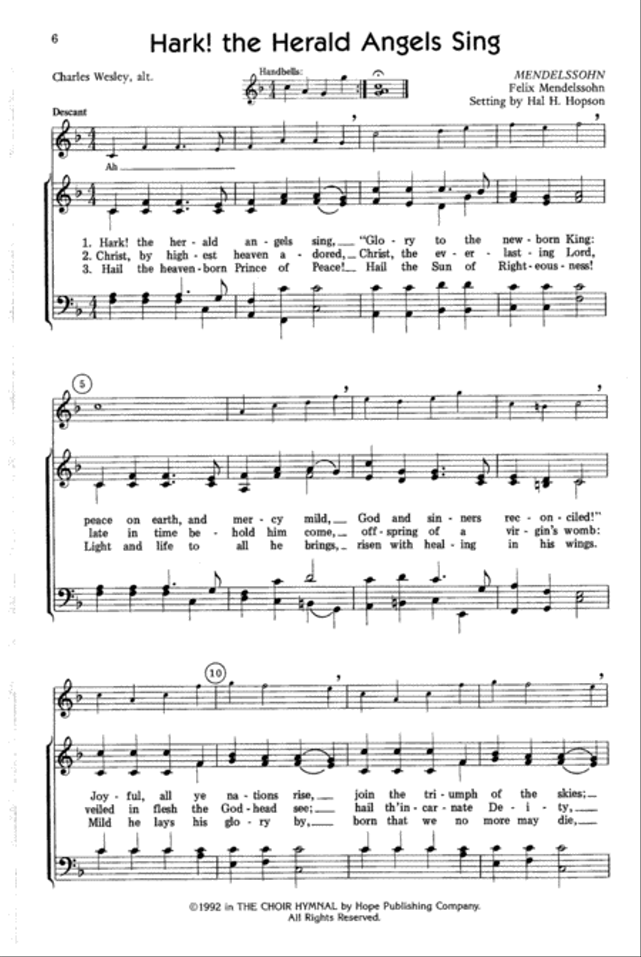 The Choir Hymnal Choir scores gallery preview page 4