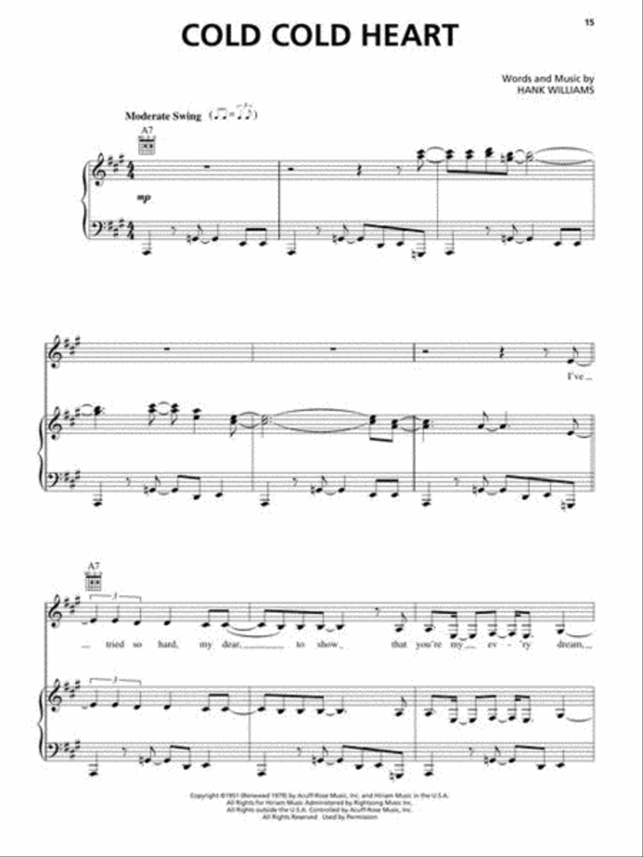 Norah Jones – Come Away with Me Piano, Vocal, Guitar scores gallery preview page 7