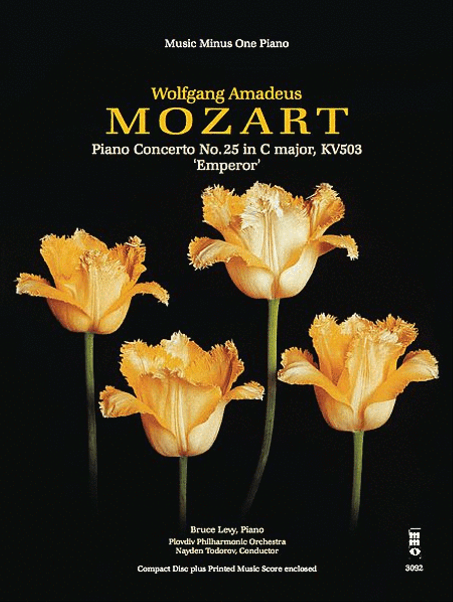 Mozart - Piano Concerto No. 25 in C Major, KV503 'Olympian' or 'Emperor' scores gallery preview page 1