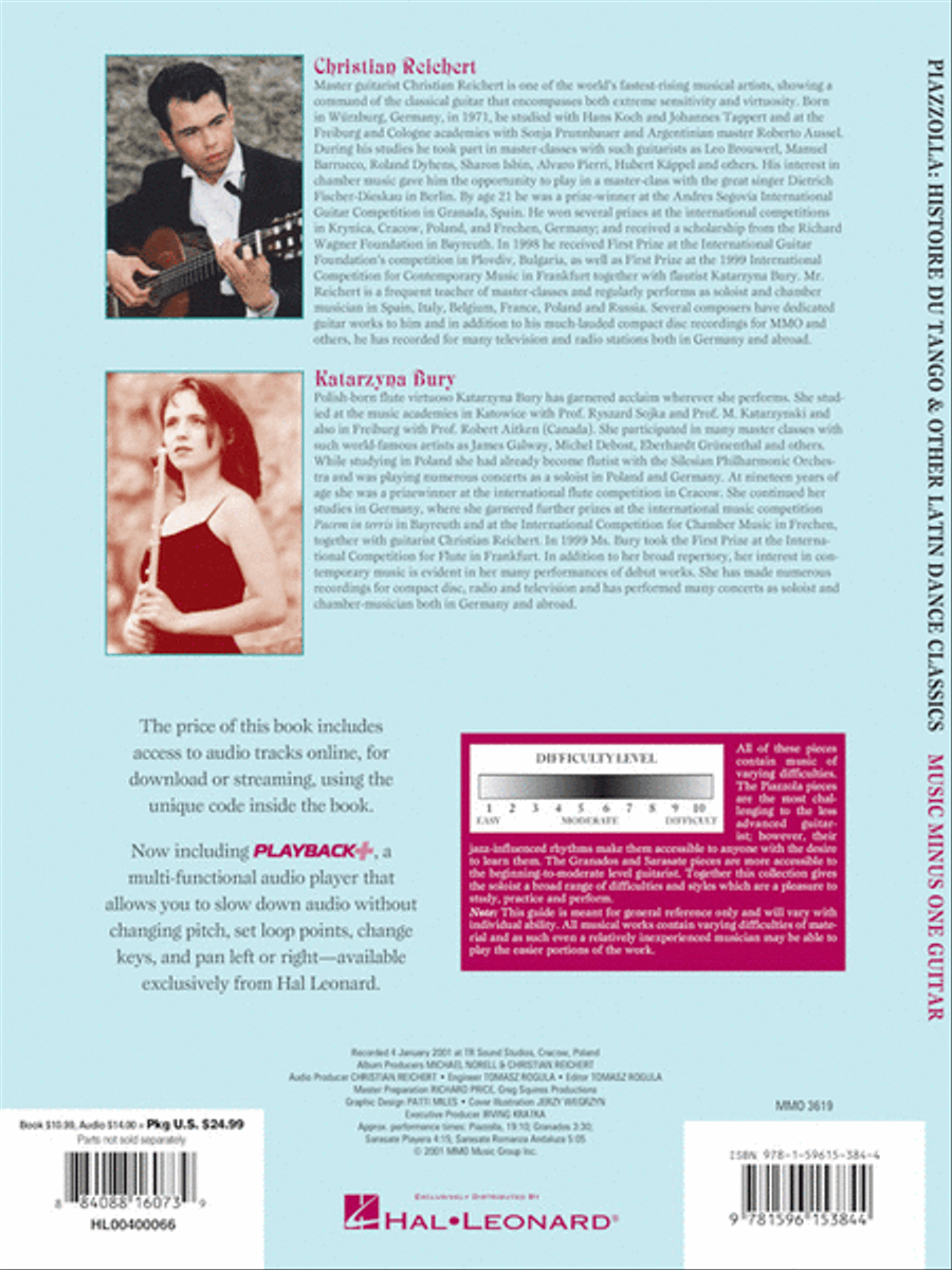 Astor Piazzolla - Histoire Du Tango and Other Latin Classics for Guitar & Flute Flute scores gallery preview page 6