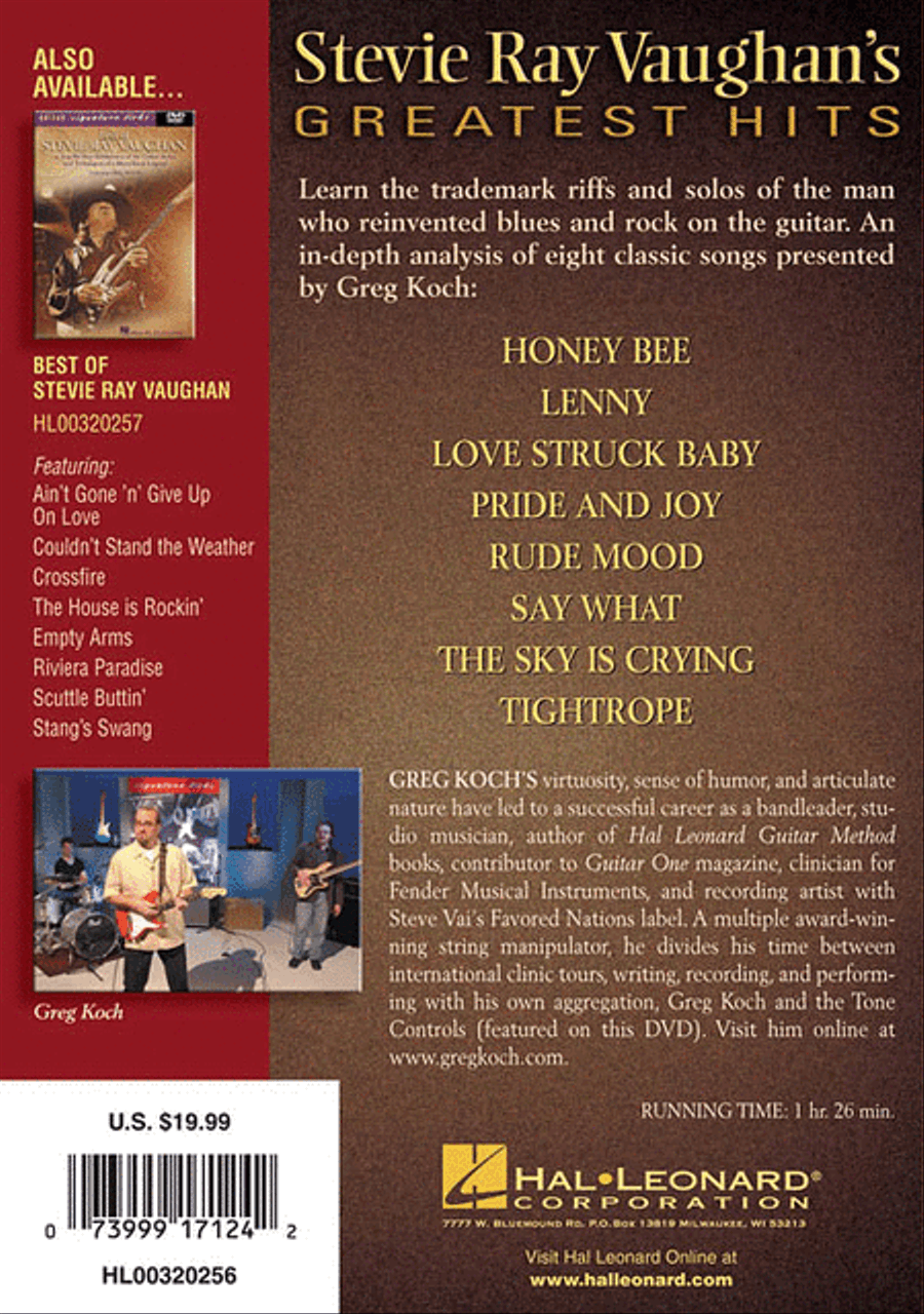 Stevie Ray Vaughan's Greatest Hits Electric Guitar scores gallery preview page 2