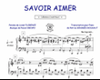 Savoir aimer (Collection CrocK'MusiC)