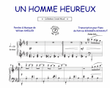 Un homme heureux (Collection CrocK'MusiC)