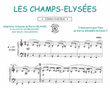 Champs-Elysées (Collection CrocK'MusiC)