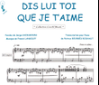 Dis lui toi que je t'aime (Collection CrocK'MusiC)