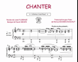 Chanter (Collection CrocK'MusiC)