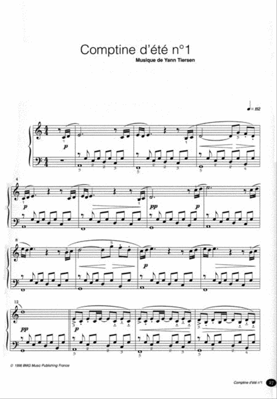 Six pieces pour piano - Volume 1 Piano Solo scores gallery preview page 2