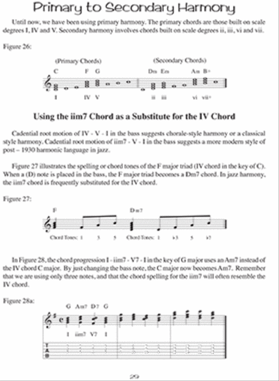 A Common Sense Approach to Improvisation for Guitar Electric Guitar scores gallery preview page 3