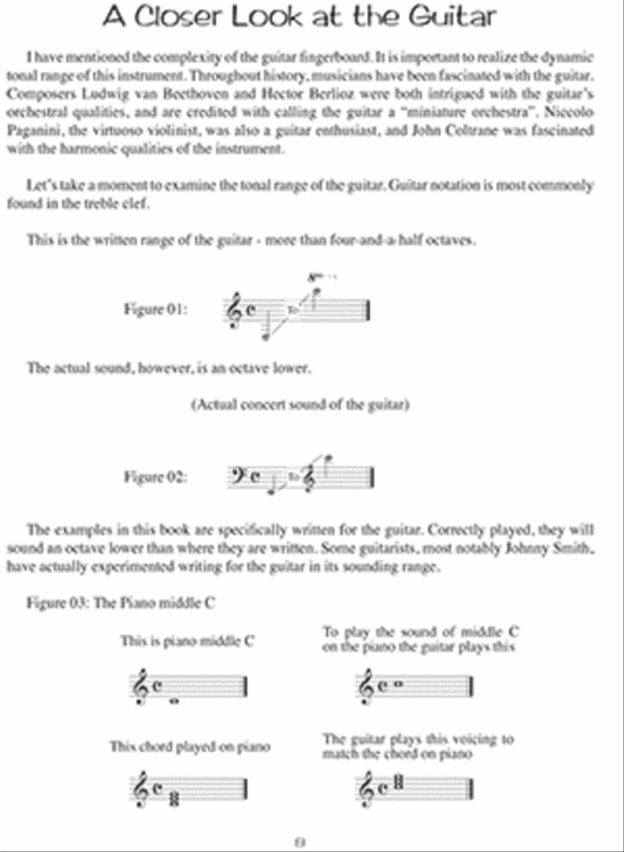A Common Sense Approach to Improvisation for Guitar Electric Guitar scores gallery preview page 5