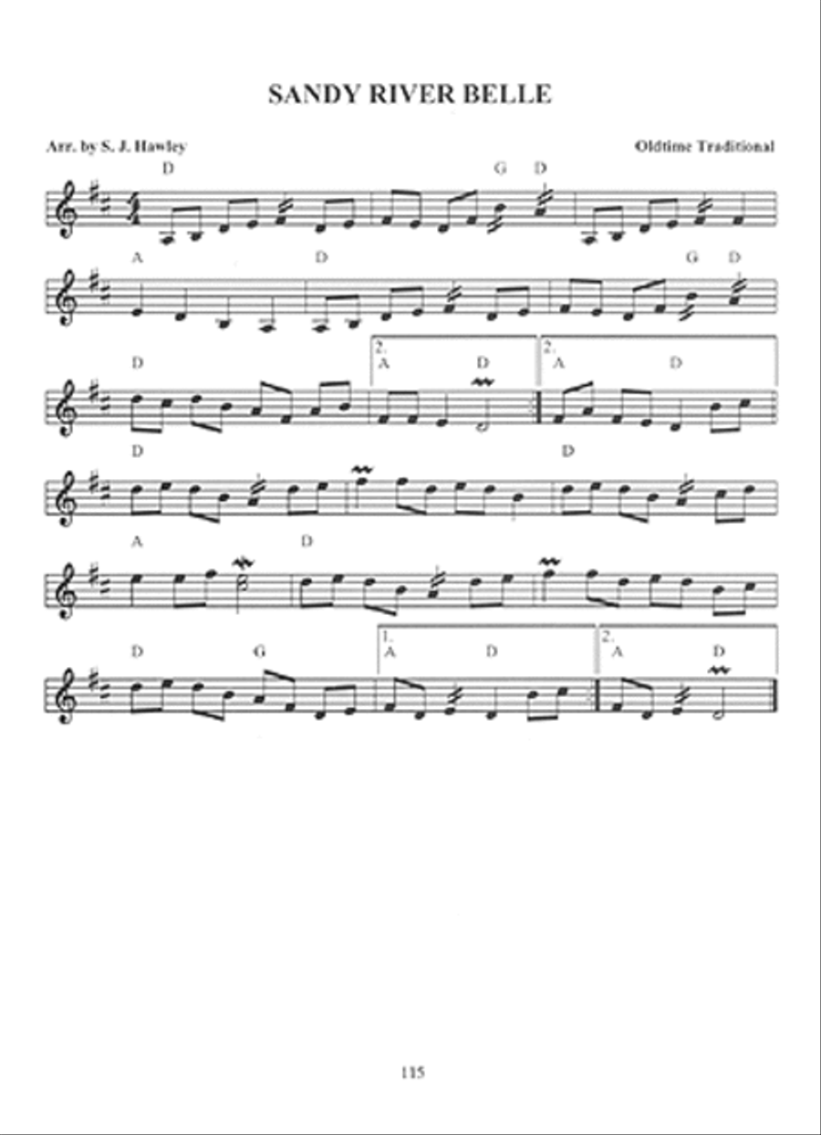 The Hammered Dulcimer Treasury of Tunes Hammered Dulcimer scores gallery preview page 2