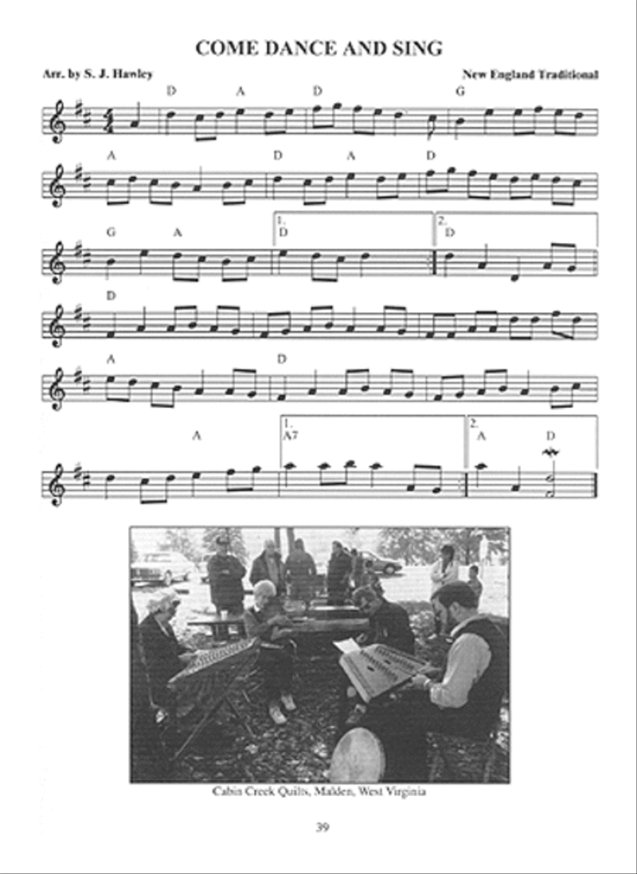 The Hammered Dulcimer Treasury of Tunes Hammered Dulcimer scores gallery preview page 6