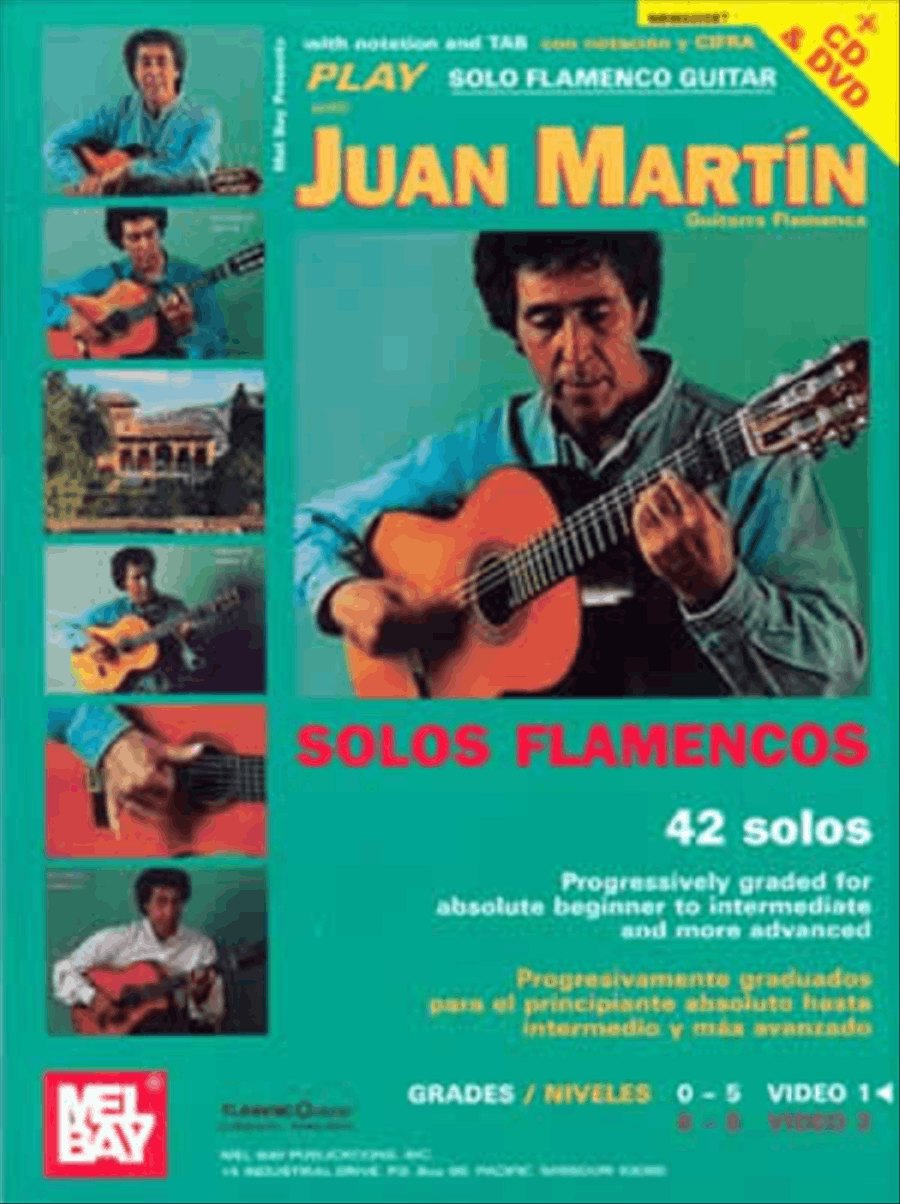 Play Solo Flamenco Guitar with Juan Martin (Book, CD, and DVD) Flamenco Guitar scores gallery preview page 1