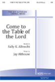 Come to the Table of the Lord