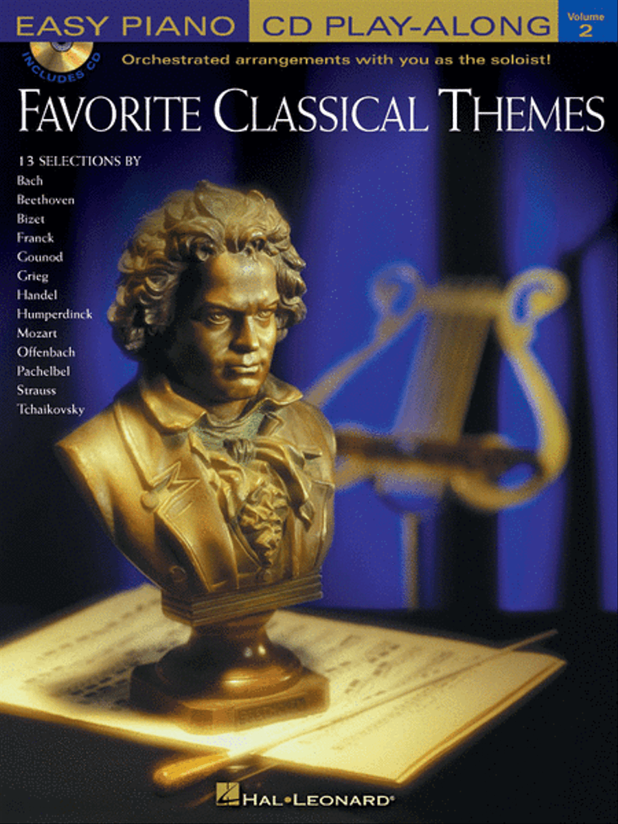 Favorite Classical Themes - Easy Piano Voice scores gallery preview page 1
