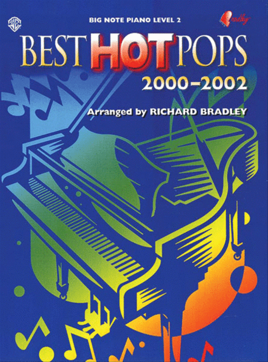 Best Hot Pops 2000-2002 Easy Piano scores gallery preview page 1