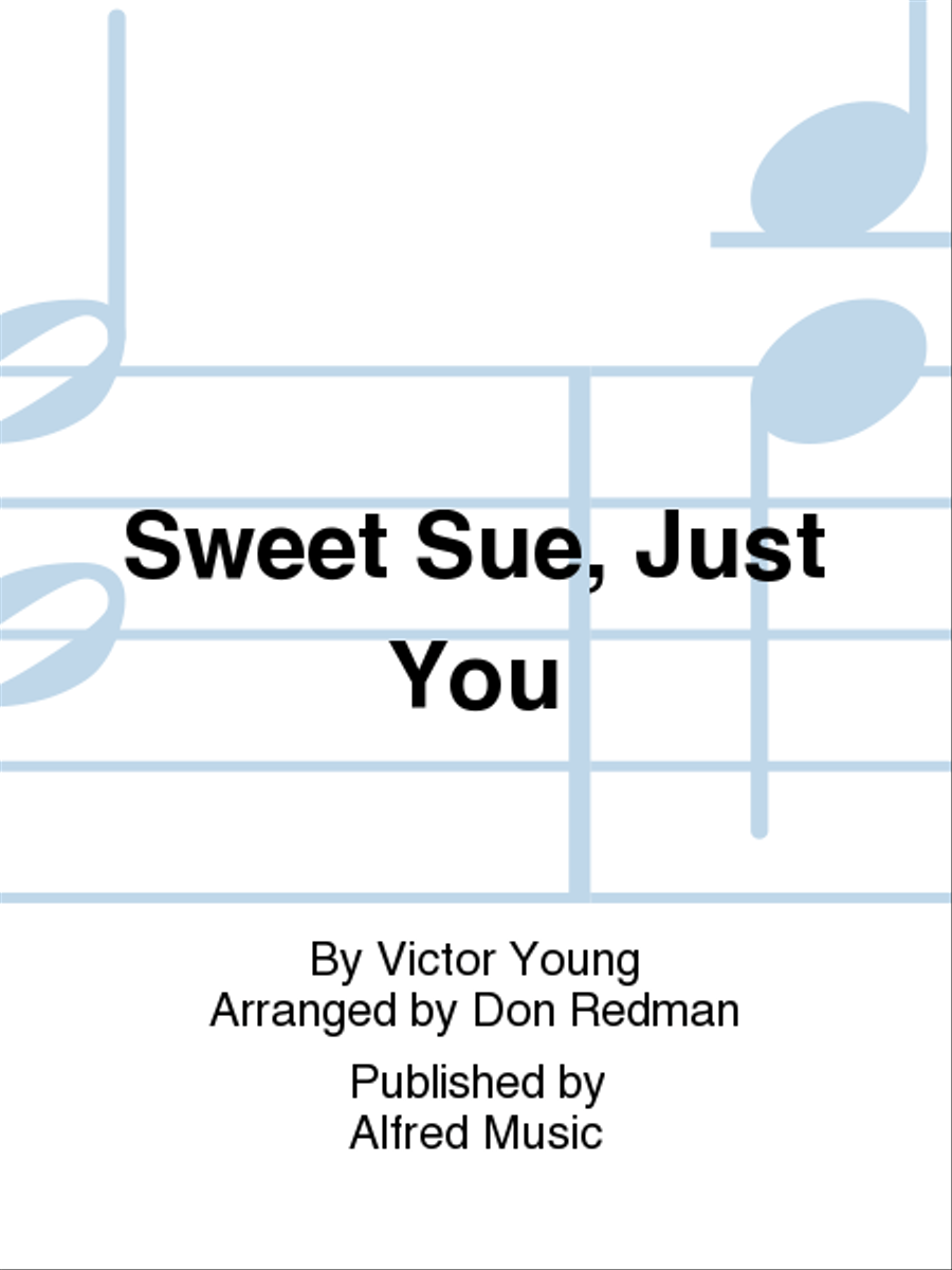 Sweet Sue, Just You Jazz Ensemble scores gallery preview page 1