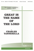 Great Is the Name of the Lord
