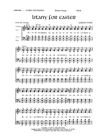 Litany for Easter
