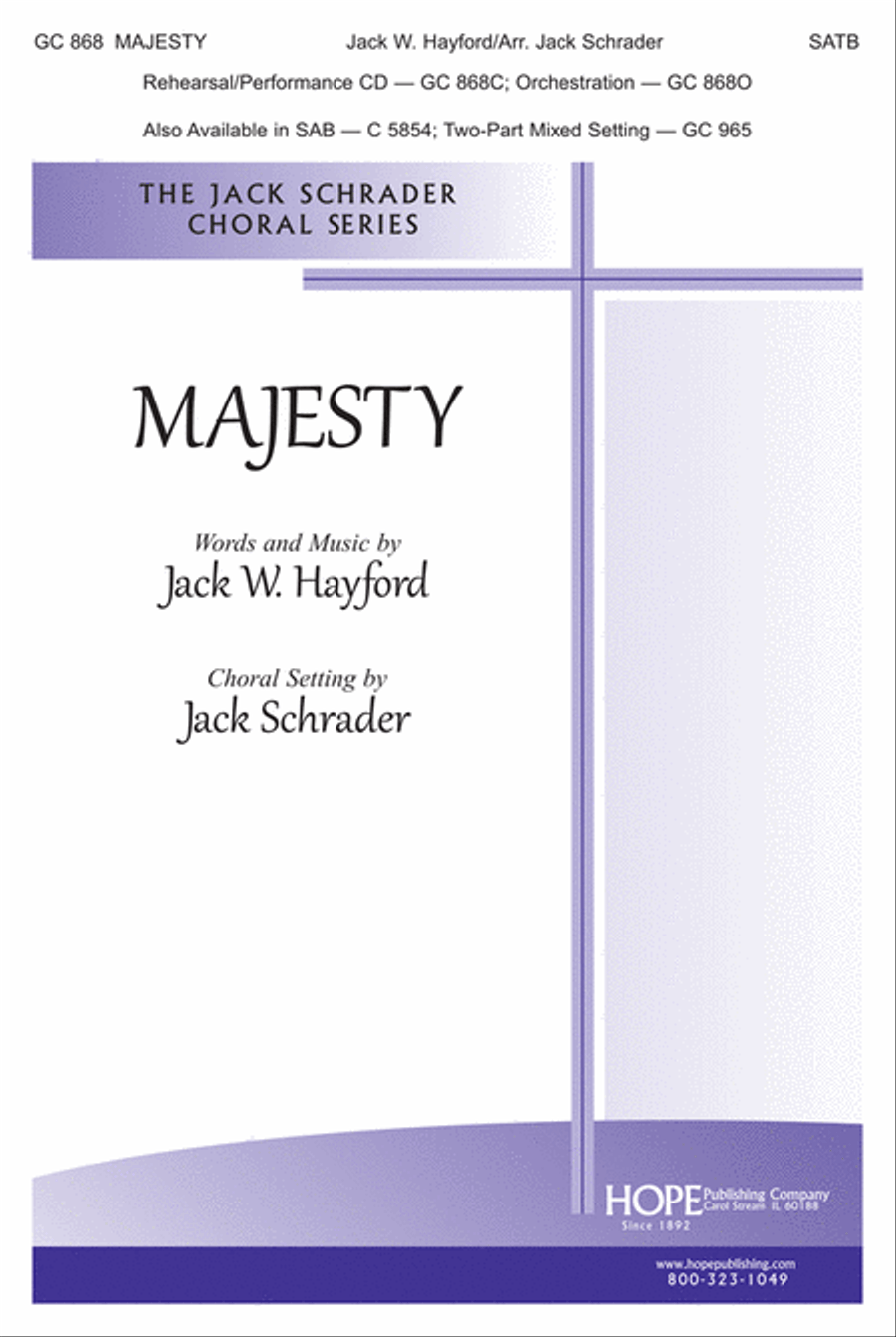 Majesty Majesty 4-Part scores gallery preview page 1