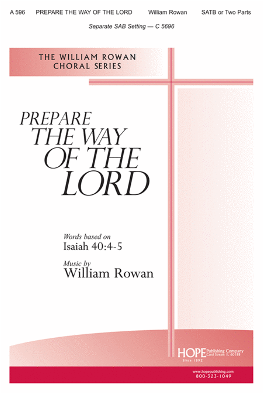 Prepare the Way of the Lord 4-Part scores gallery preview page 1
