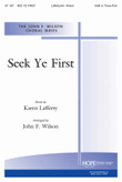 Seek Ye First
