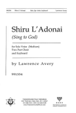 Shiru L'adonai (Sing to God)