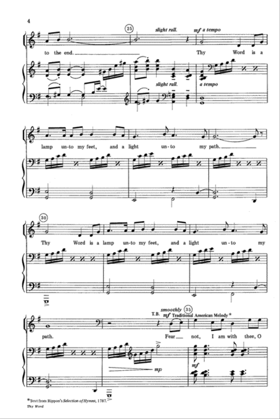 Thy Word Thy Word 2-Part scores gallery preview page 4